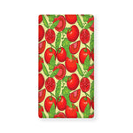 Hand Drawn Tomato Pattern Print Baby Crib Sheet