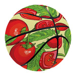 Hand Drawn Tomato Pattern Print Basketball