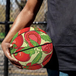 Hand Drawn Tomato Pattern Print Basketball