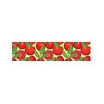 Hand Drawn Tomato Pattern Print Bed Runner