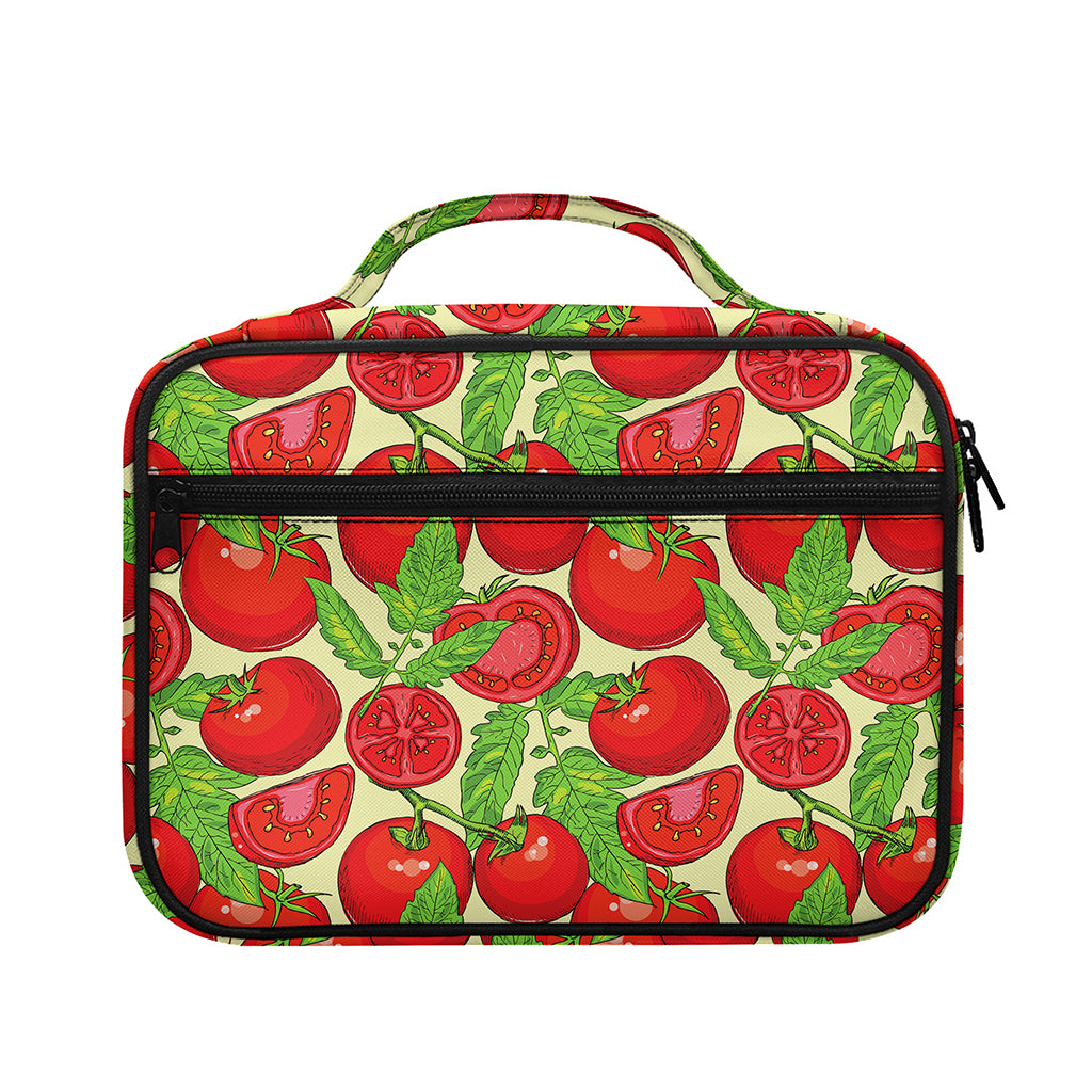 Hand Drawn Tomato Pattern Print Briefcase Bible Bag