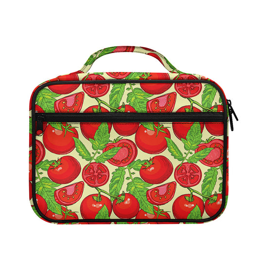Hand Drawn Tomato Pattern Print Briefcase Bible Bag