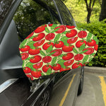 Hand Drawn Tomato Pattern Print Car Side Mirror Covers