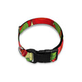 Hand Drawn Tomato Pattern Print Dog Collar