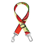 Hand Drawn Tomato Pattern Print Dog Seat Belt