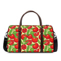 Hand Drawn Tomato Pattern Print Duffel Bag