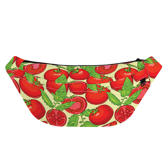 Hand Drawn Tomato Pattern Print Fanny Pack