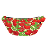 Hand Drawn Tomato Pattern Print Fanny Pack