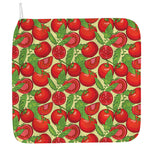 Hand Drawn Tomato Pattern Print Hand Towel