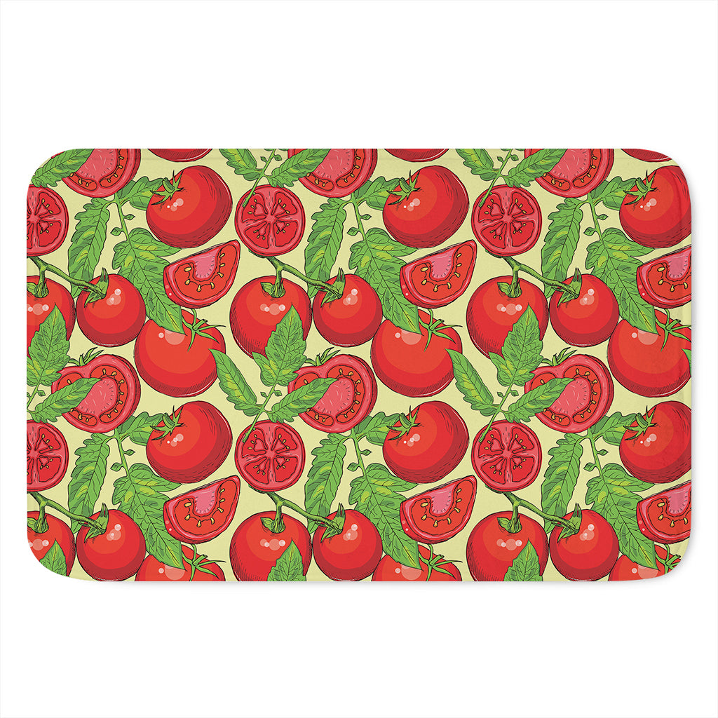 Hand Drawn Tomato Pattern Print Indoor Door Mat