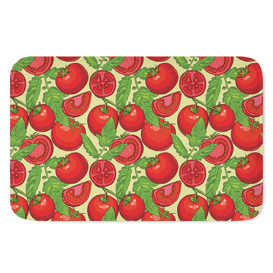 Hand Drawn Tomato Pattern Print Indoor Door Mat