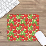 Hand Drawn Tomato Pattern Print Mouse Pad