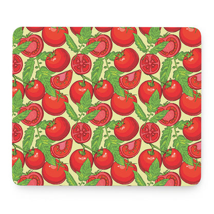 Hand Drawn Tomato Pattern Print Mouse Pad