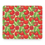 Hand Drawn Tomato Pattern Print Mouse Pad