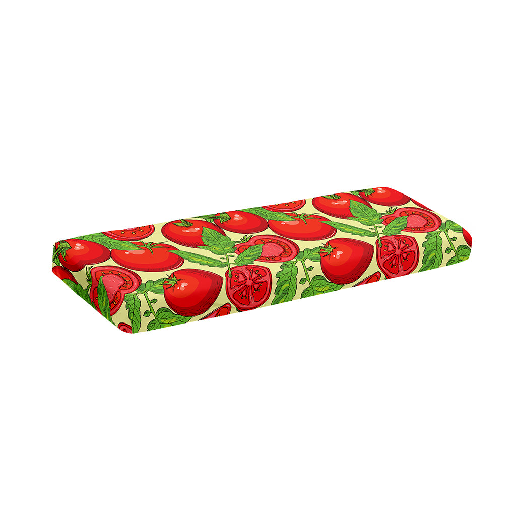Hand Drawn Tomato Pattern Print Piano Keyboard Cover