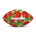 Hand Drawn Tomato Pattern Print Rugby Ball