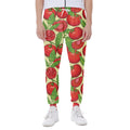 Hand Drawn Tomato Pattern Print Joggers