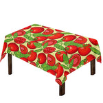 Hand Drawn Tomato Pattern Print Tablecloth