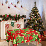 Hand Drawn Tomato Pattern Print Tablecloth