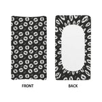Hand Drawn Vinyl Record Pattern Print Changing Pad Cover