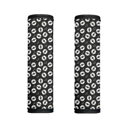 Hand Drawn Vinyl Record Pattern Print Handle Covers