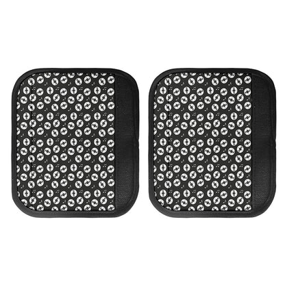 Hand Drawn Vinyl Record Pattern Print Handle Covers