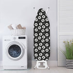 Hand Drawn Vinyl Record Pattern Print Ironing Board Cover