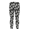 Hand Drawn Vinyl Record Pattern Print Men's Leggings