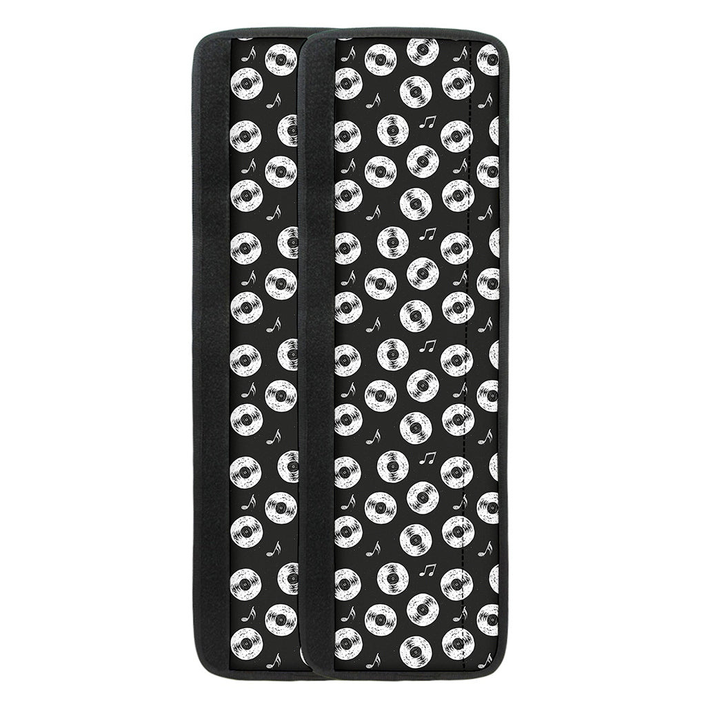 Hand Drawn Vinyl Record Pattern Print Refrigerator Handle Covers