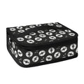 Hand Drawn Vinyl Record Pattern Print Small Lunch Bag