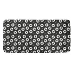 Hand Drawn Vinyl Record Pattern Print Towel