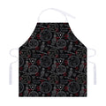 Hand Of Glory Black Magic Witch Print Adjustable Apron