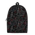 Hand Of Glory Black Magic Witch Print School Backpack