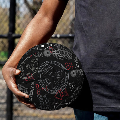 Hand Of Glory Black Magic Witch Print Basketball