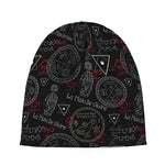 Hand Of Glory Black Magic Witch Print Beanie