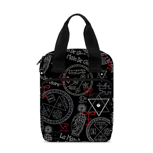 Hand Of Glory Black Magic Witch Print Bible Tote Bag