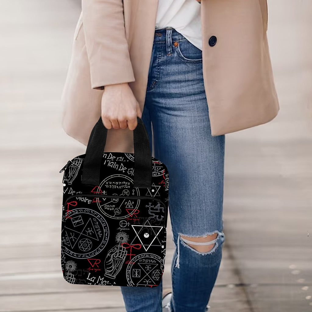 Hand Of Glory Black Magic Witch Print Bible Tote Bag