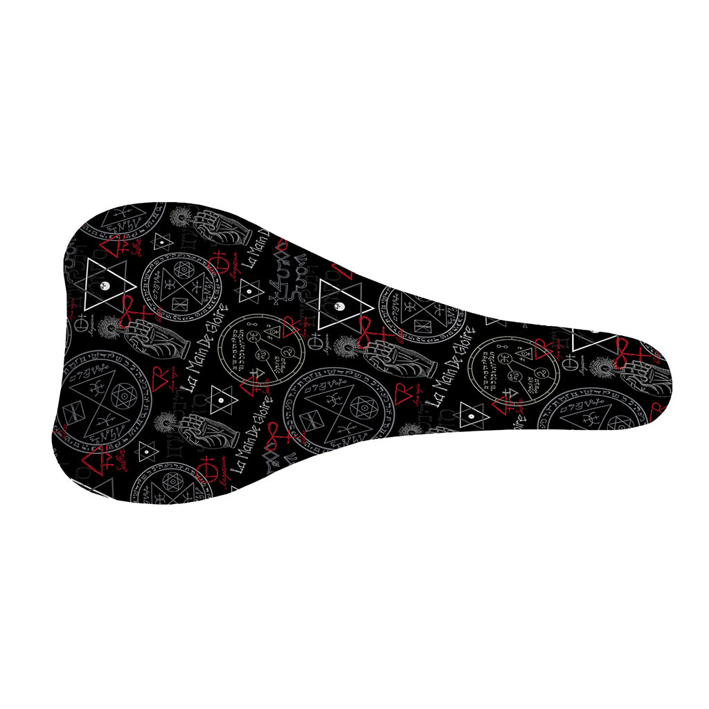 Hand Of Glory Black Magic Witch Print Bicycle Seat Cover