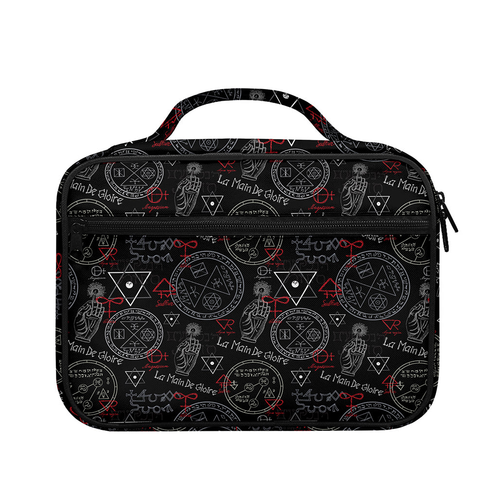 Hand Of Glory Black Magic Witch Print Briefcase Bible Bag