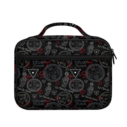 Hand Of Glory Black Magic Witch Print Briefcase Bible Bag