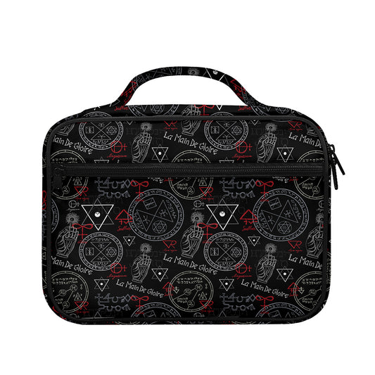 Hand Of Glory Black Magic Witch Print Briefcase Bible Bag