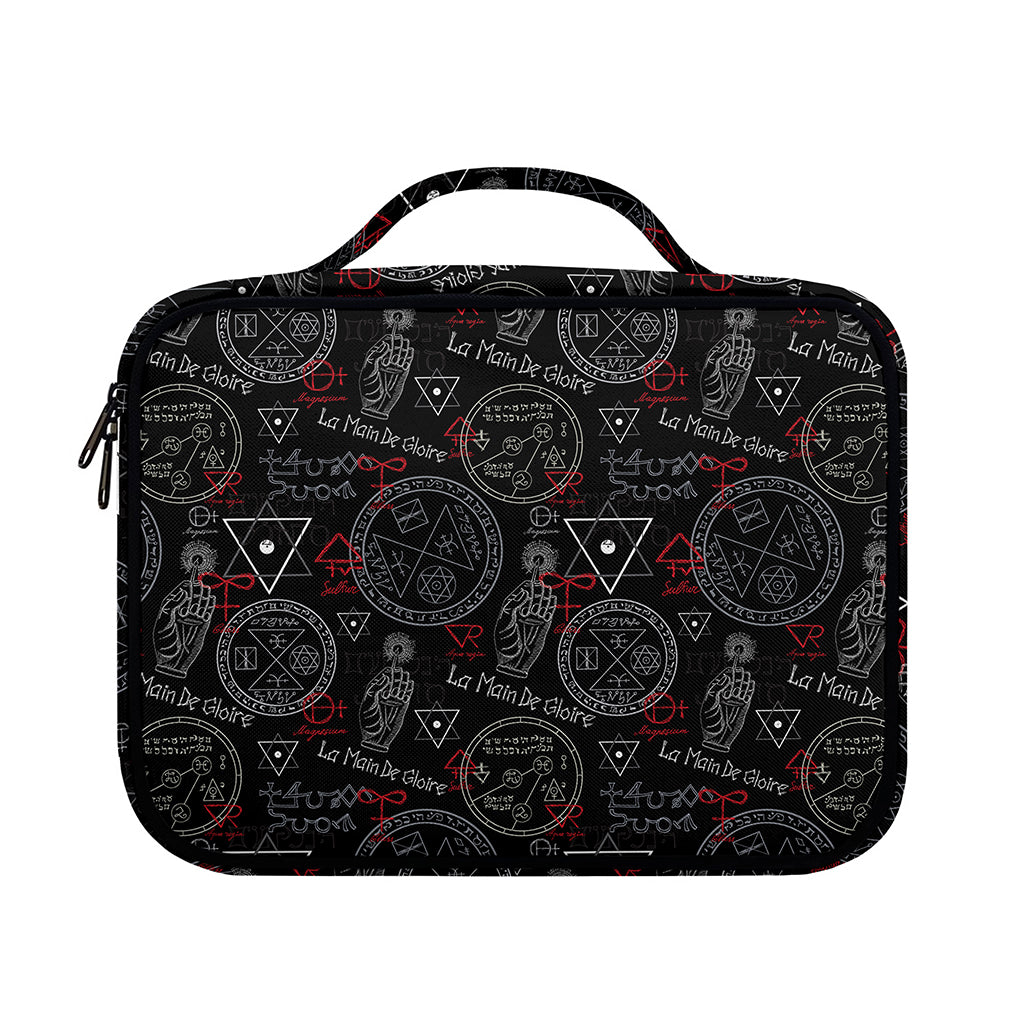 Hand Of Glory Black Magic Witch Print Briefcase Bible Bag