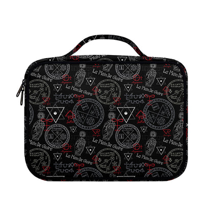 Hand Of Glory Black Magic Witch Print Briefcase Bible Bag