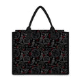 Hand Of Glory Black Magic Witch Print Canvas Tote Bag