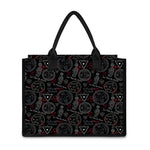 Hand Of Glory Black Magic Witch Print Canvas Tote Bag