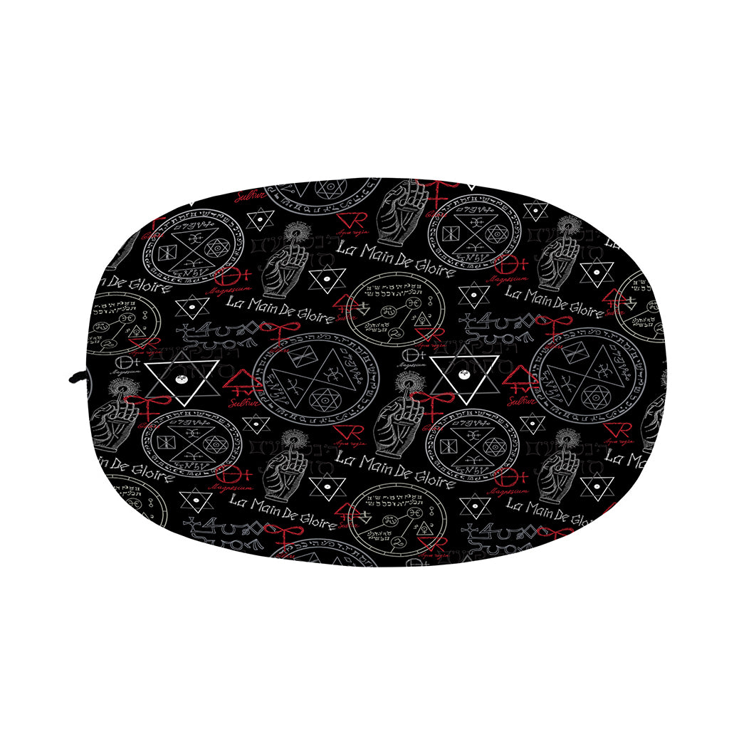Hand Of Glory Black Magic Witch Print Car Side Mirror Covers
