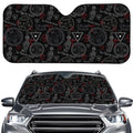 Hand Of Glory Black Magic Witch Print Car Windshield Sun Shade