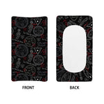 Hand Of Glory Black Magic Witch Print Changing Pad Cover