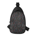 Hand Of Glory Black Magic Witch Print Sling Bag