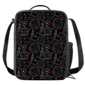 Hand Of Glory Black Magic Witch Print Crossbody Lunch Bag